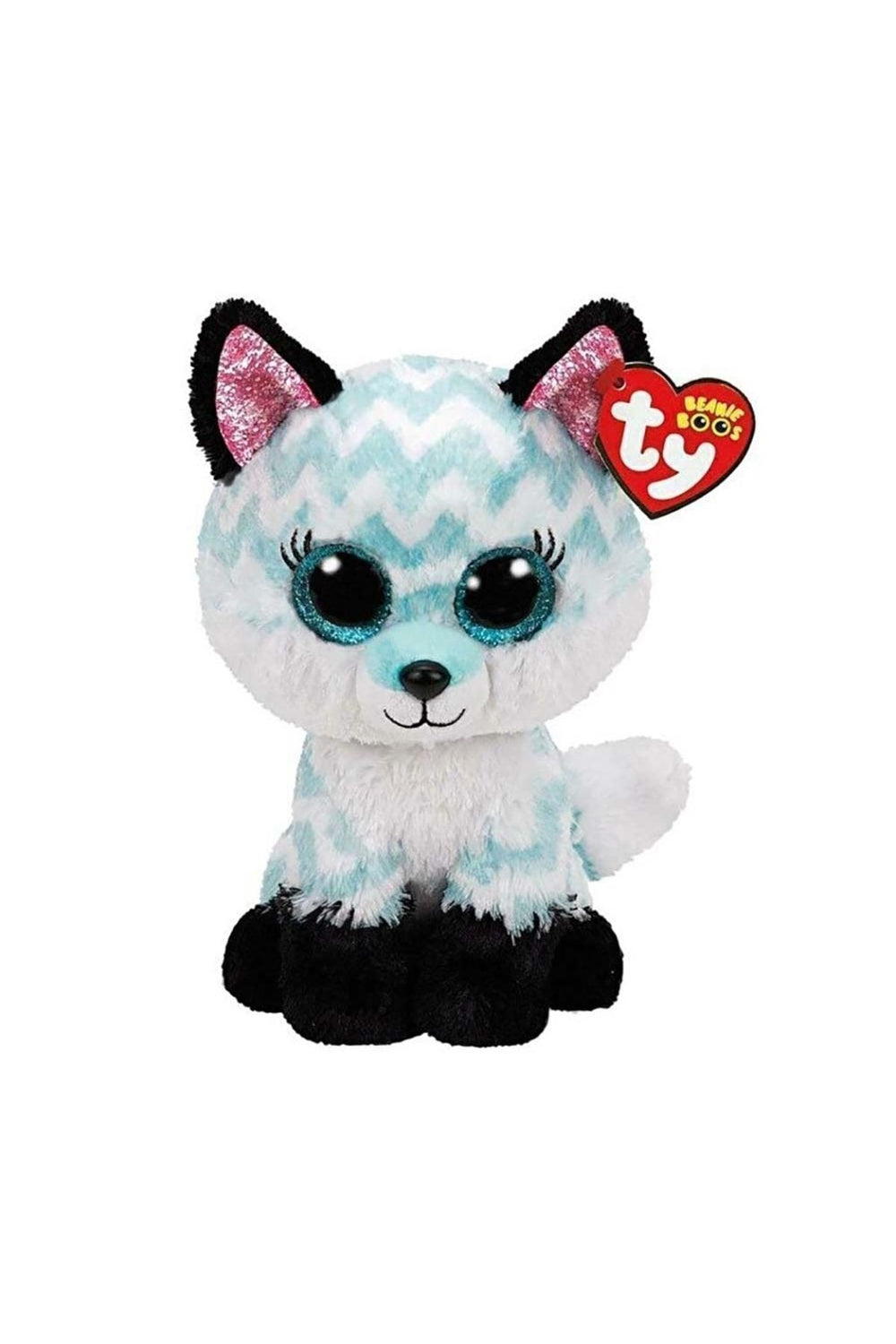Ty Atlas Beanie Boo Aqua Chevron Tilki 150079ty36368