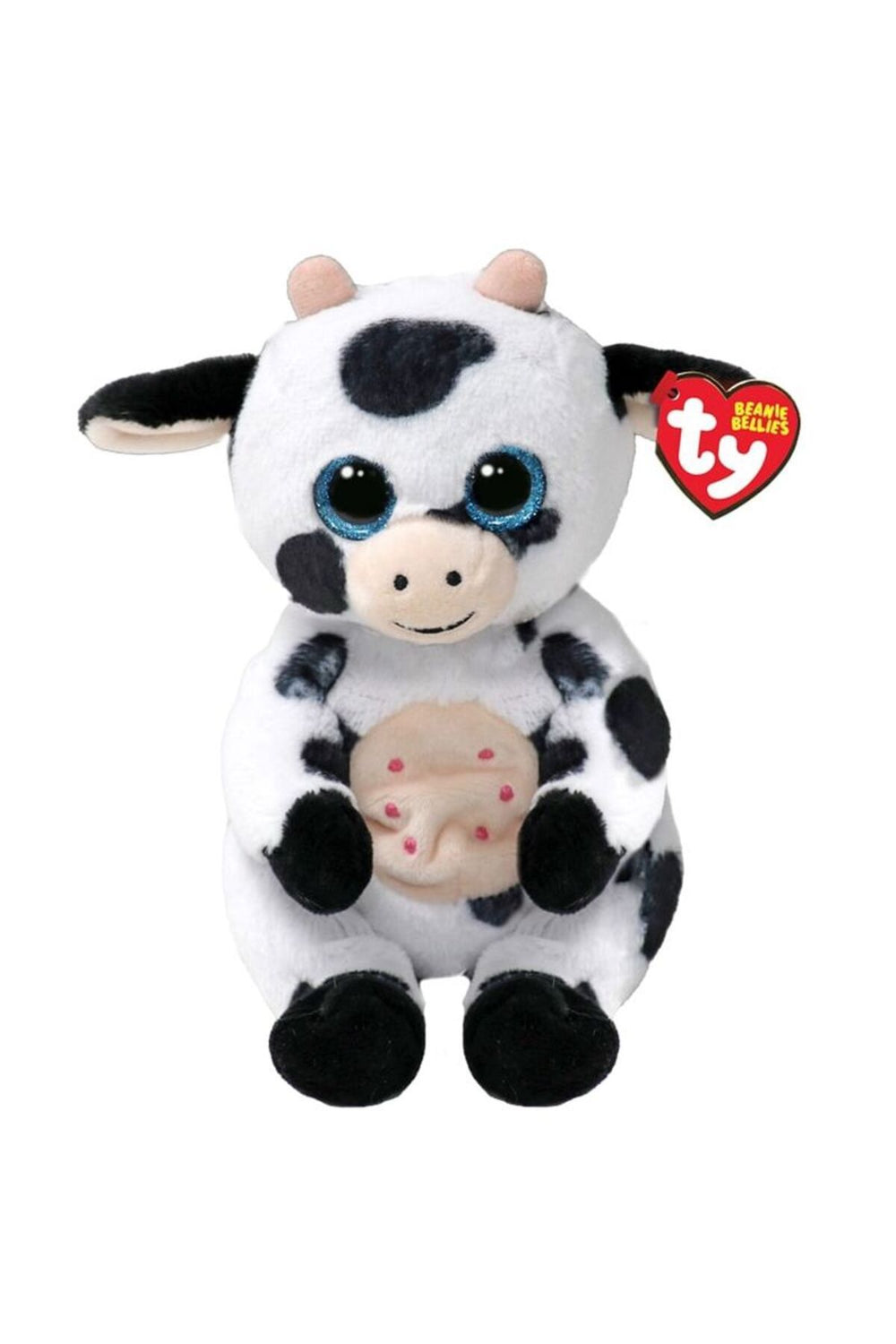 TY Beanie Boo's Herdly Siyah Beyaz İnek 15 Cm