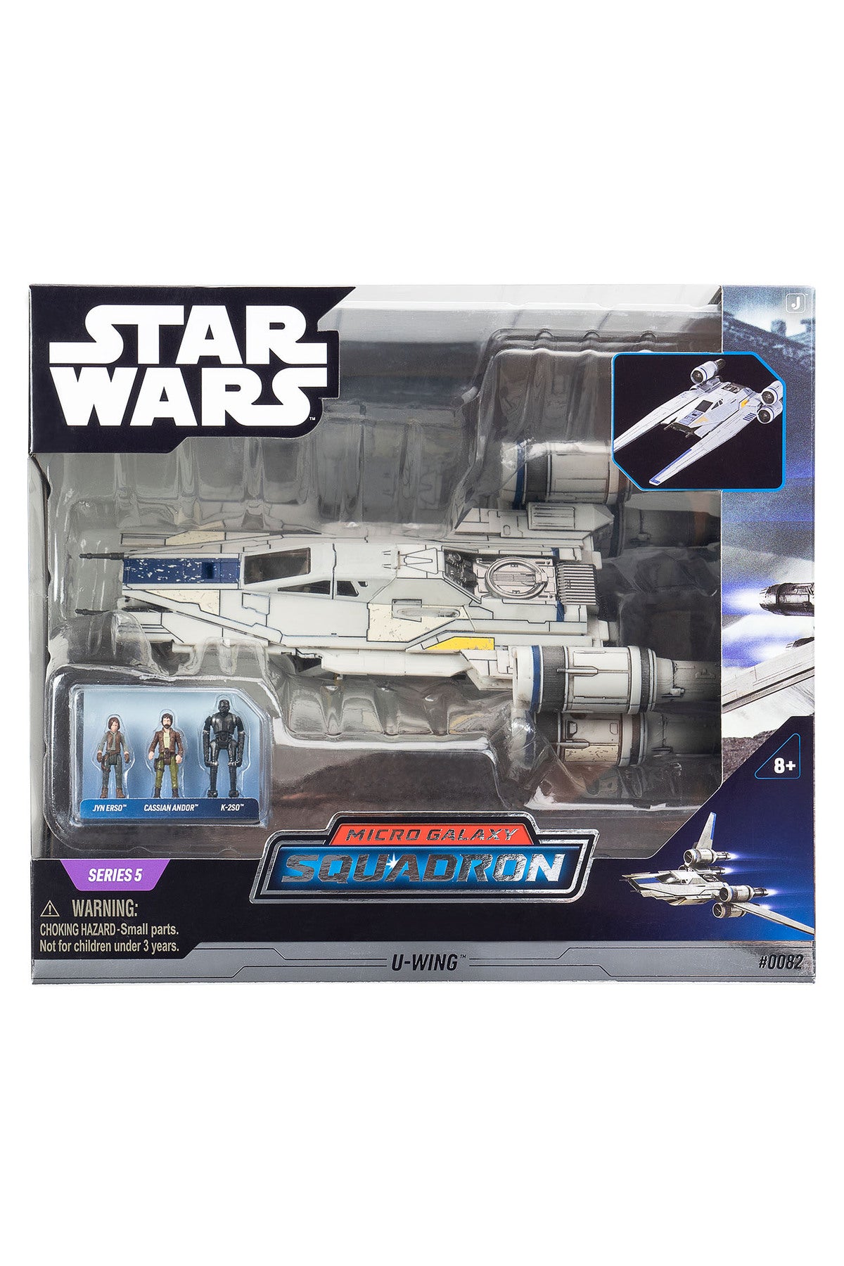 Star Wars Micro Galaxy Squadron U-Wing Araç ve Figür Seti S5