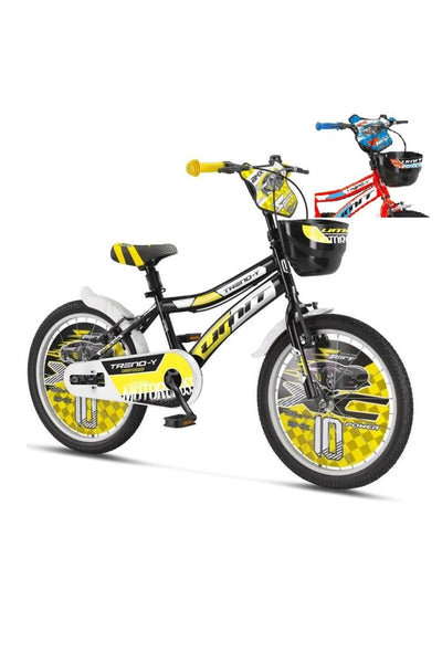 ÜMİT 2002 TREND-Y-BMX-SEPET-V-ERKEK ÇOCUK BİSİKLETİ 20 JANT TURUNCU MAVİ
