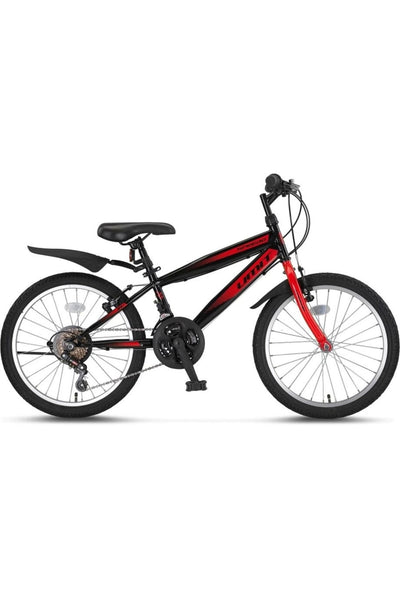 ÜMİT 2067 SPEEDO ERKEK ÇOCUK BİSİKLETİ V 20 JANT 18 VİTES SİYAH KIRMIZI