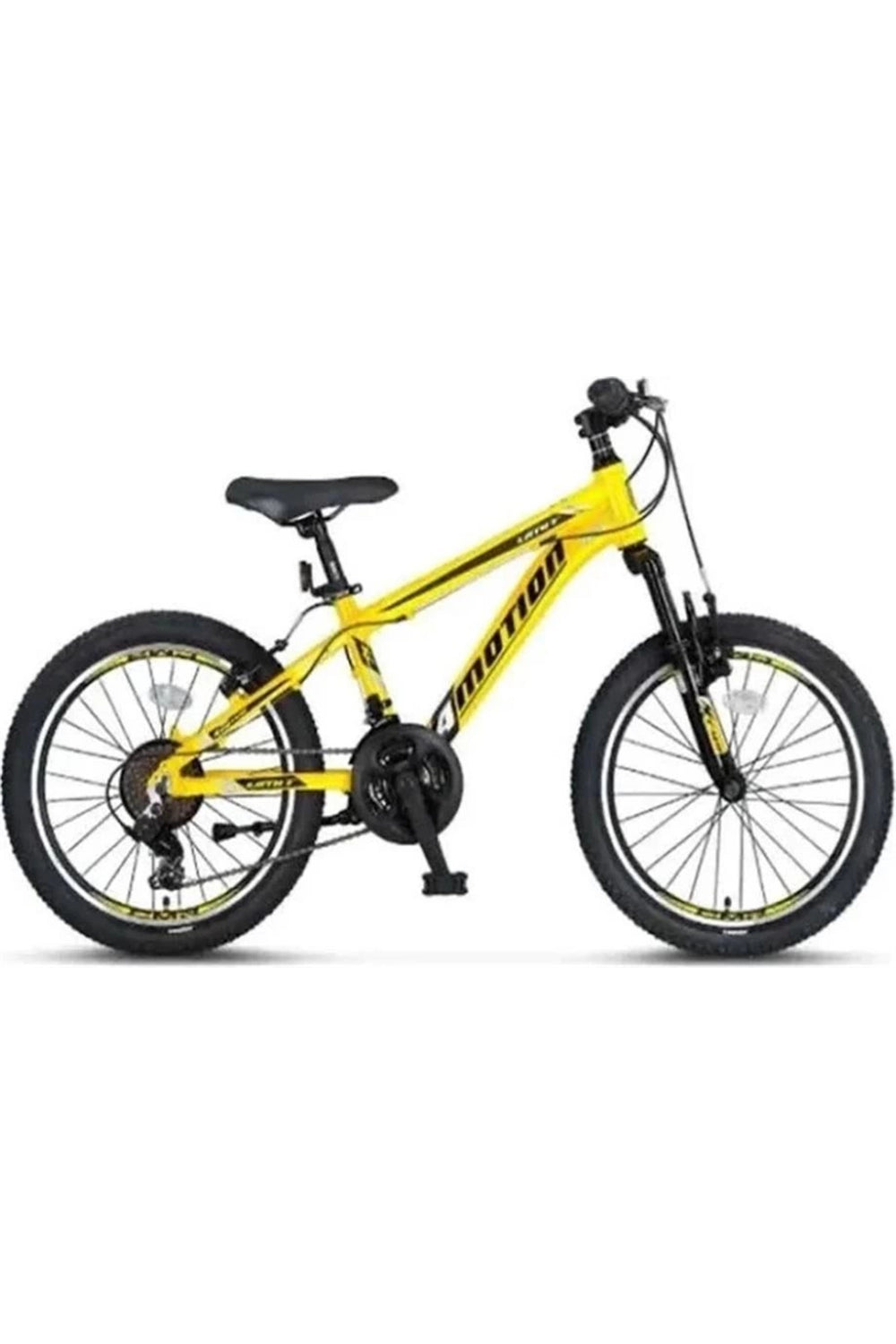 ÜMİT 2077 MOTION ERKEK ÇOCUK BİSİKLETİ 306H V 20 JANT 18 VİTES SARI