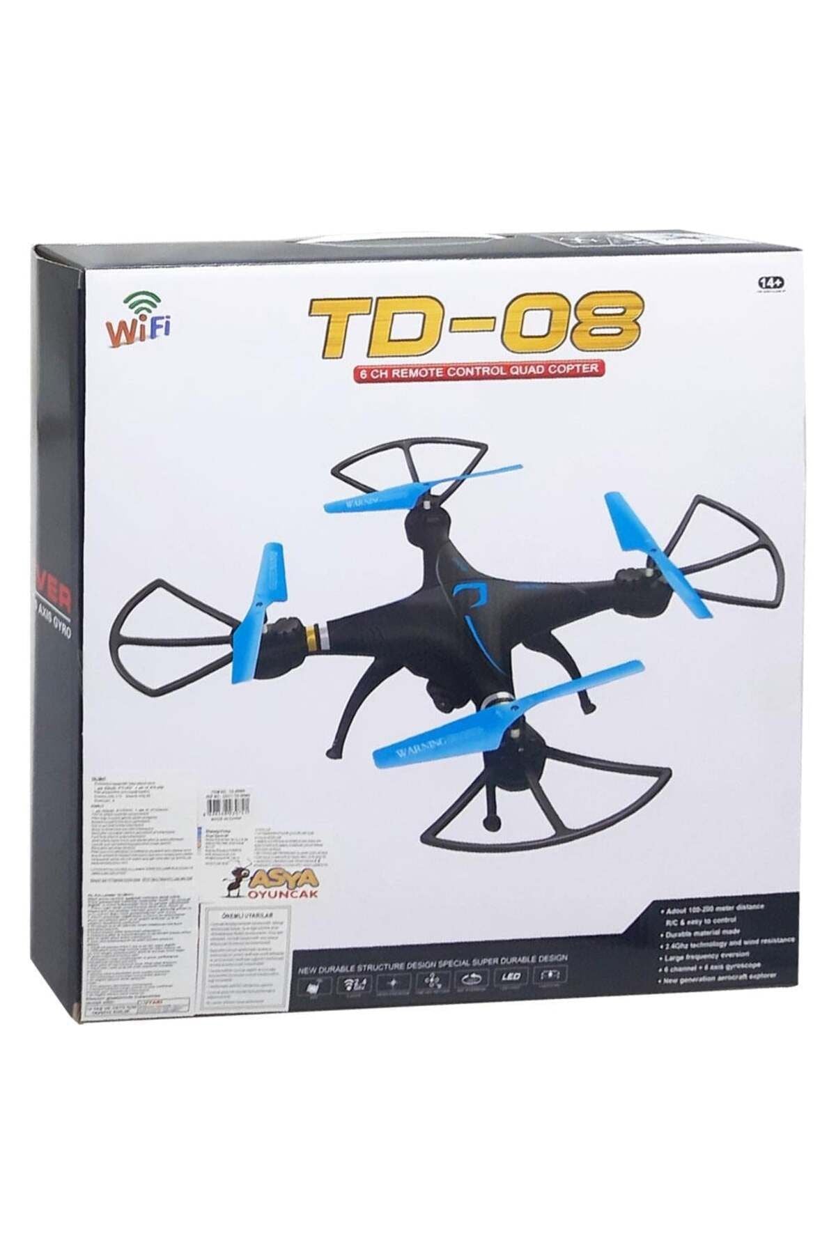 Uzaktan Kumandalı Dron 22571-TD-08WH