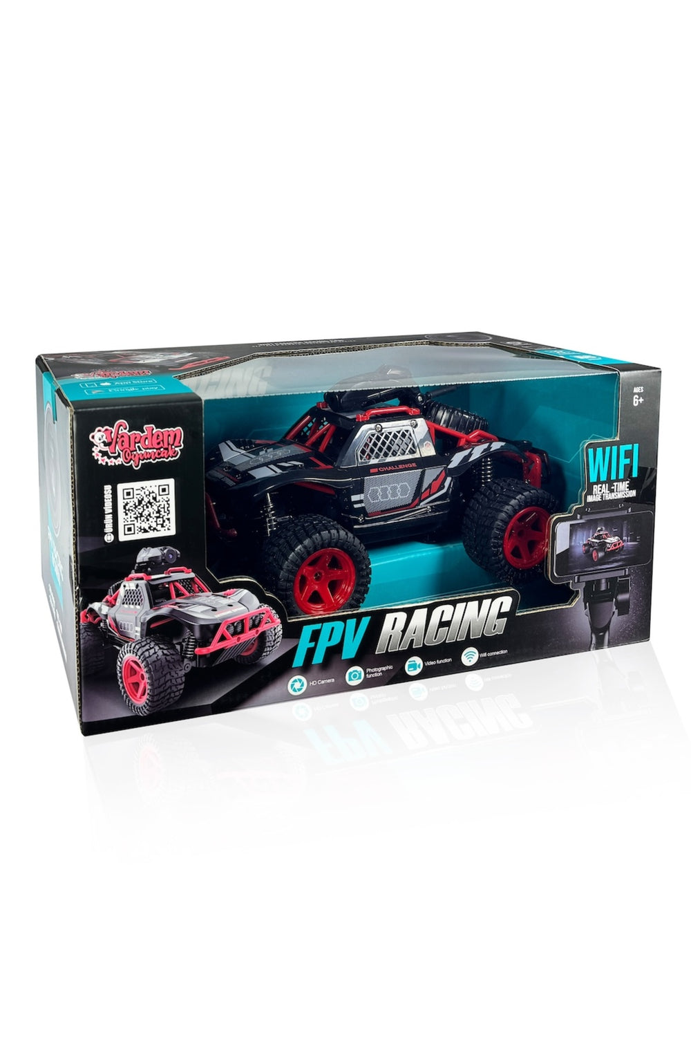 Uzaktan Kumandalı Full Fonksiyon Şarjlı 2.4G Kameralı Off Road Araba