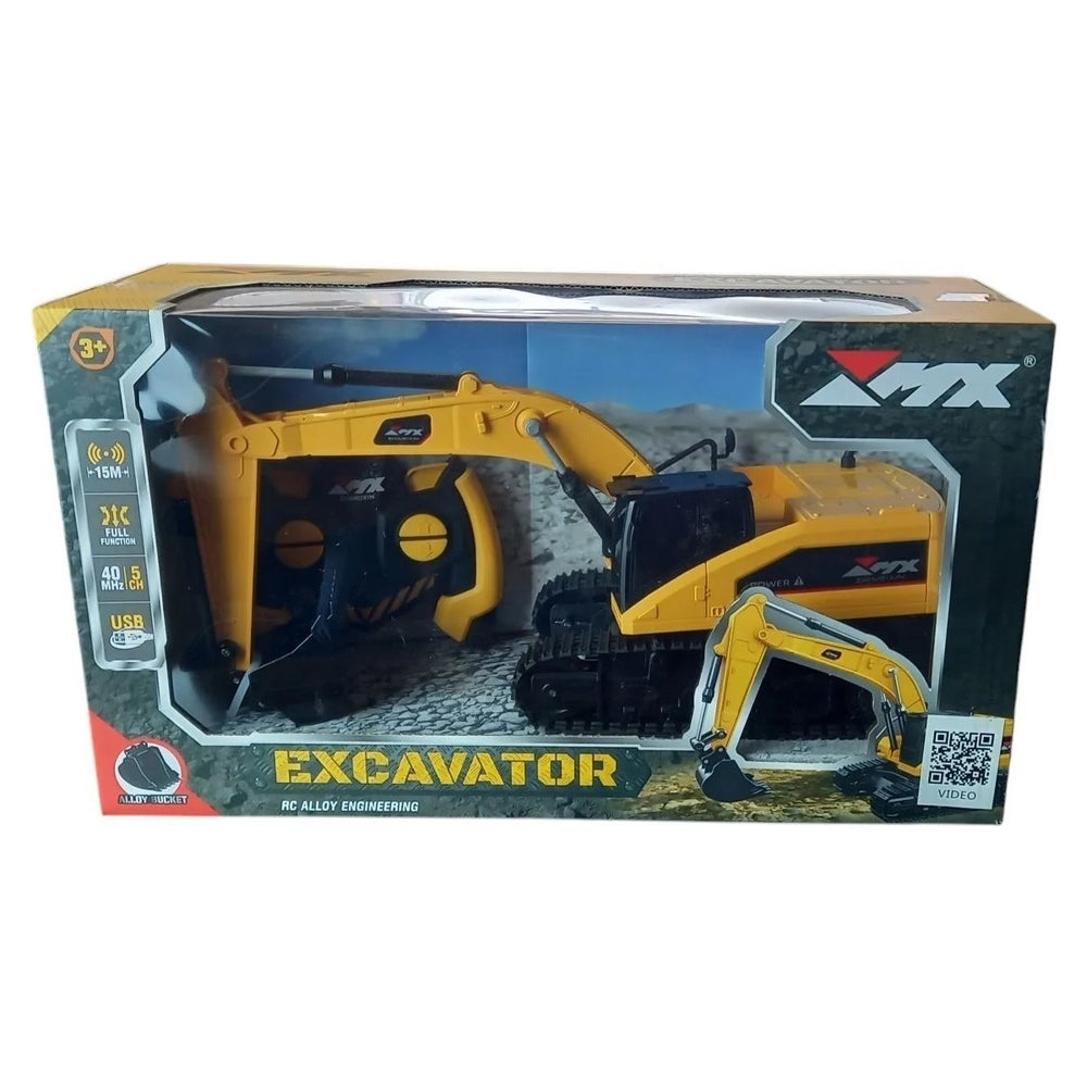 Uzaktan Kumandalı Şarjlı Metal Kepçeli Excavatör