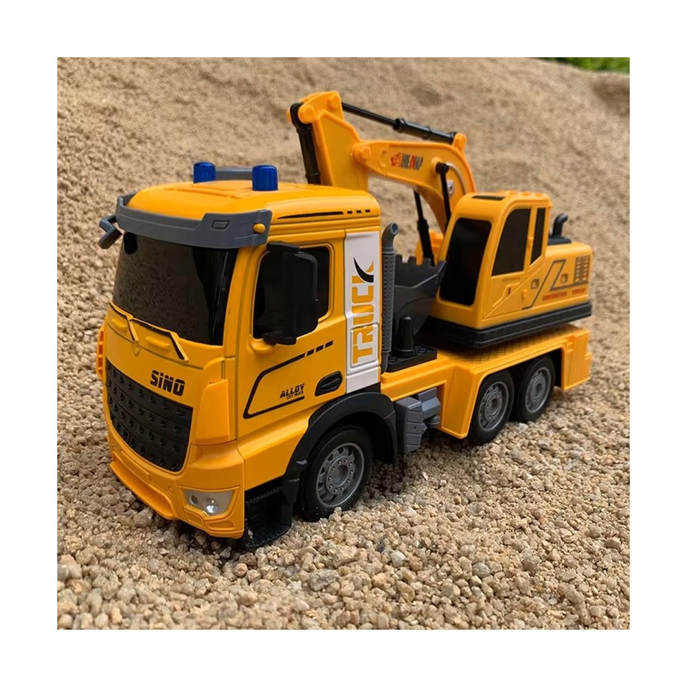 Uzaktan Kumandalı Sesli & Işıklı Excavate Truck Model Ekskavatör Inşaat Aracı