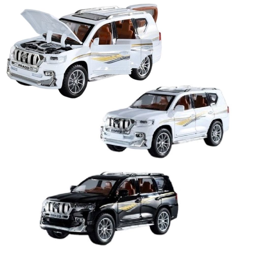 Vardem Çek Bırak 1:24 Sesli Işıklı Metal Jeep Tyt