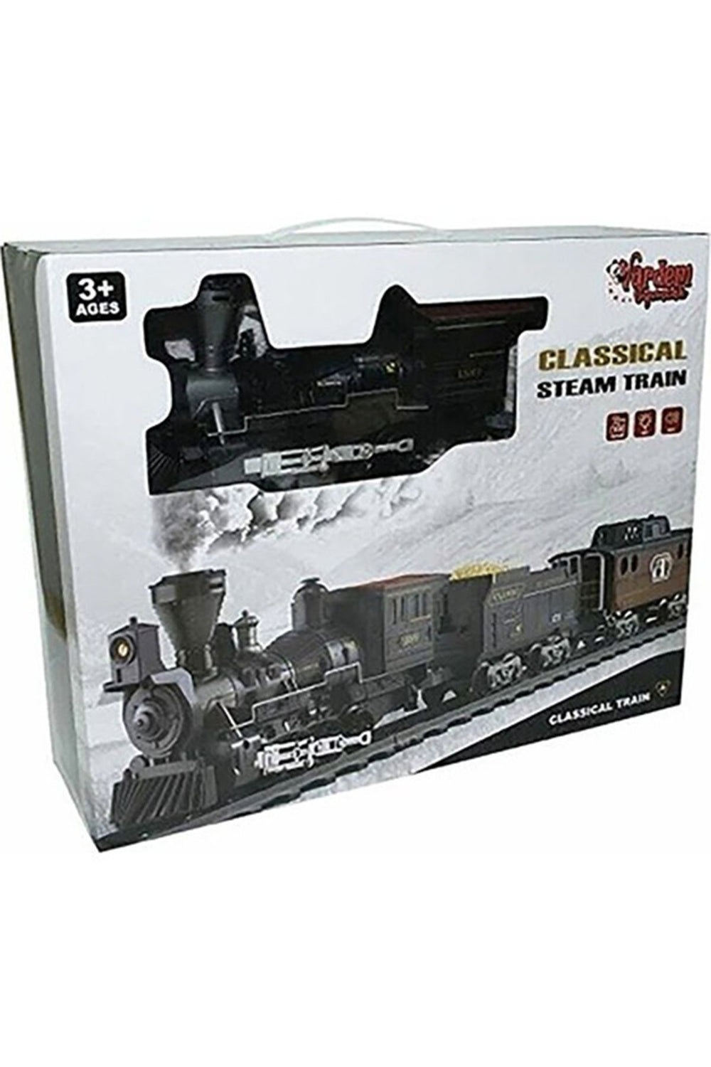 Vardem Işıklı ve Sesli Classic Buharlı Tren
