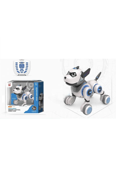 Vardem Kutulu Uzaktan Kumandalı Full Fonksiyon Şarjlı Işıklı, Müzikli İnteraktif Robot Köpek