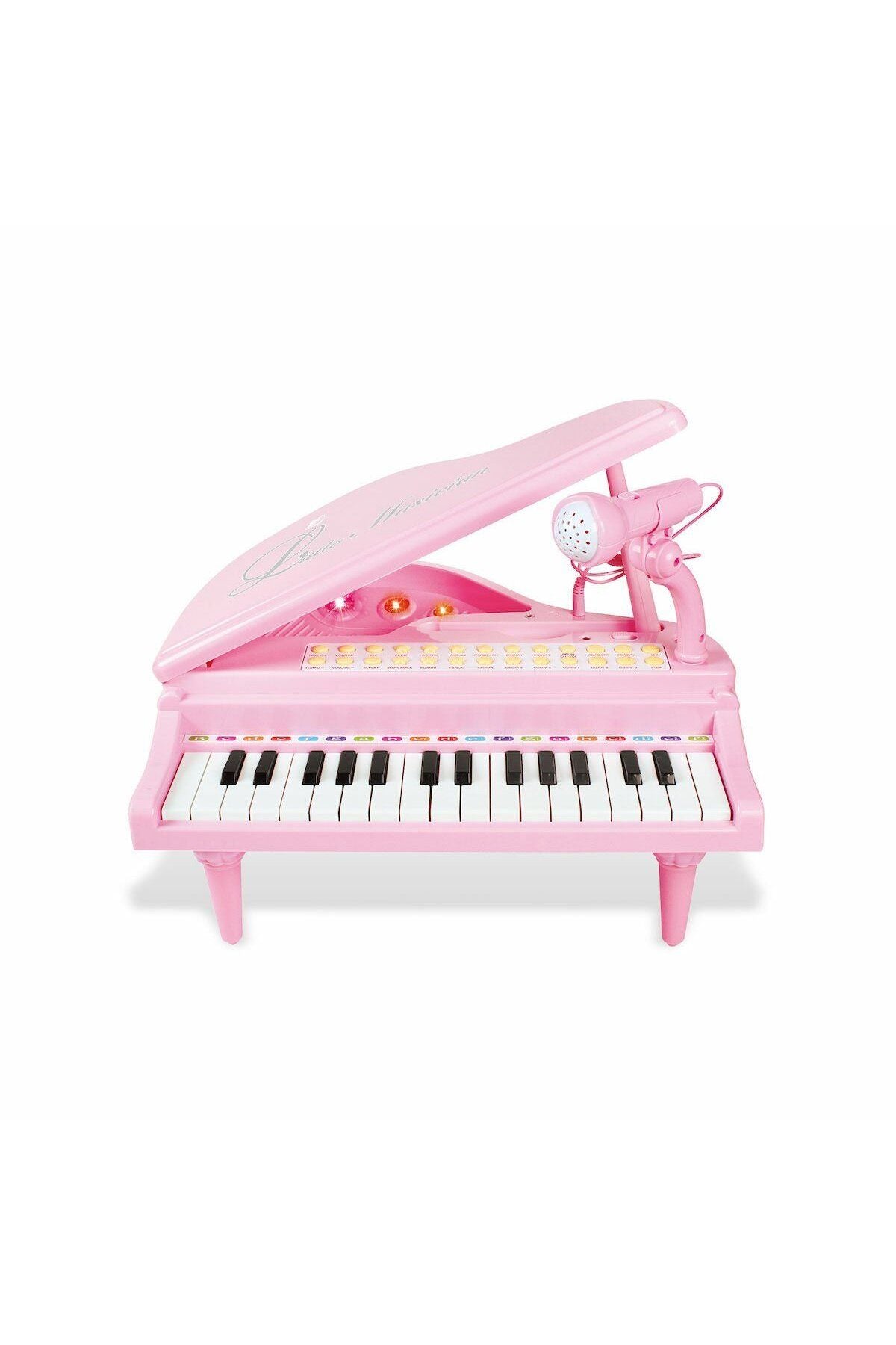 Vardem Vardem Mikrofonlu 31 Tuşlu Mp3 Çalar Piyano (Beyaz)