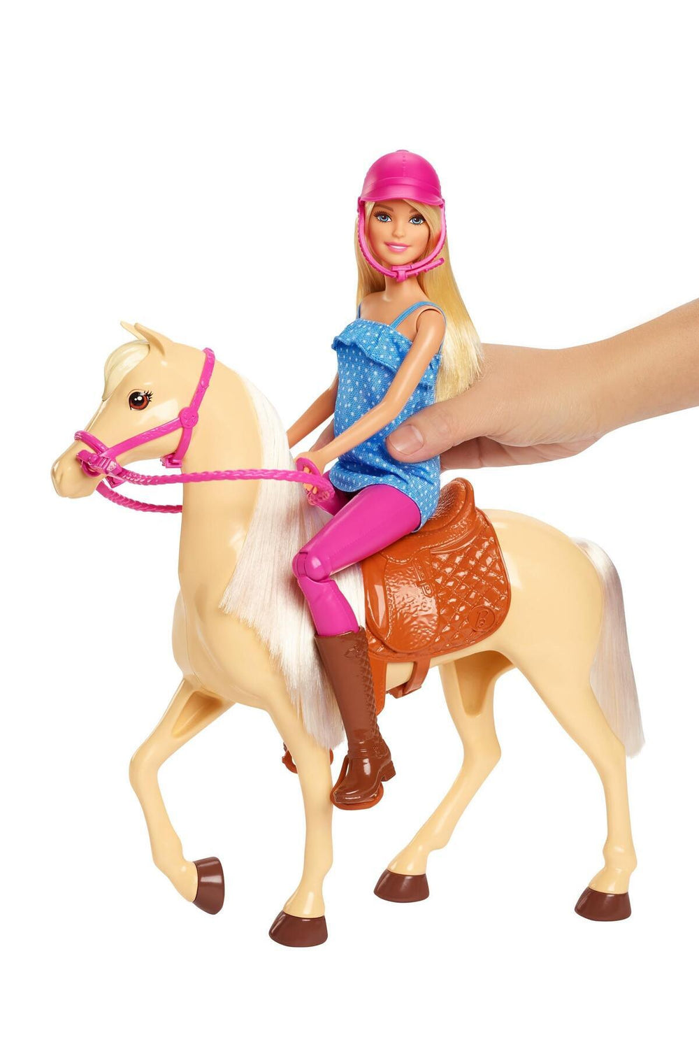 ve Güzel Atı Oyun SetiBarbie ve Güzel Atı Oyun Seti, Sarışın Bebekli FXH13FXH13