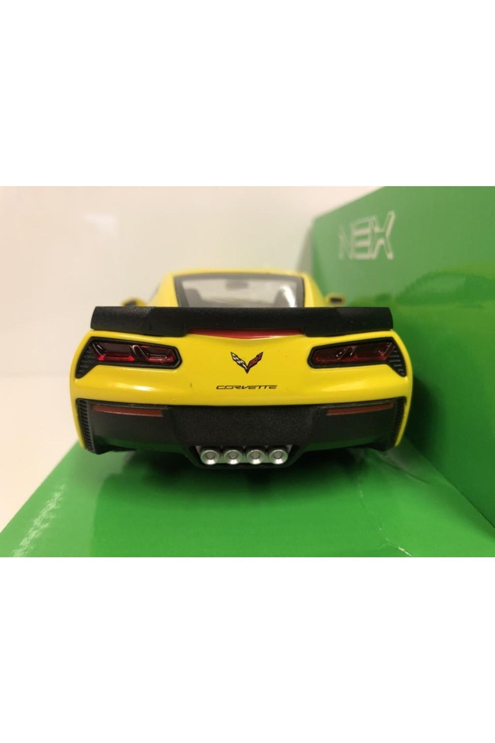 WELLY 2017 Chevrolet Corvette Z06 1:24 Sarı Model Araba