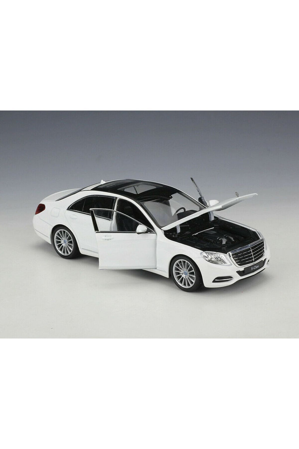 WELLY Mercedes-benz S-class Beyaz 1:24
