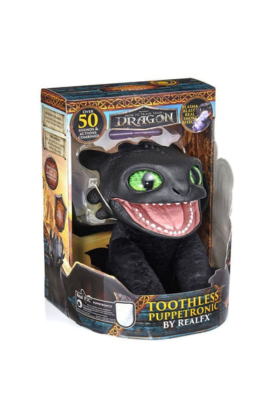 Real Fx Dragon Dişsiz Elektronik Kukla 30 Cm