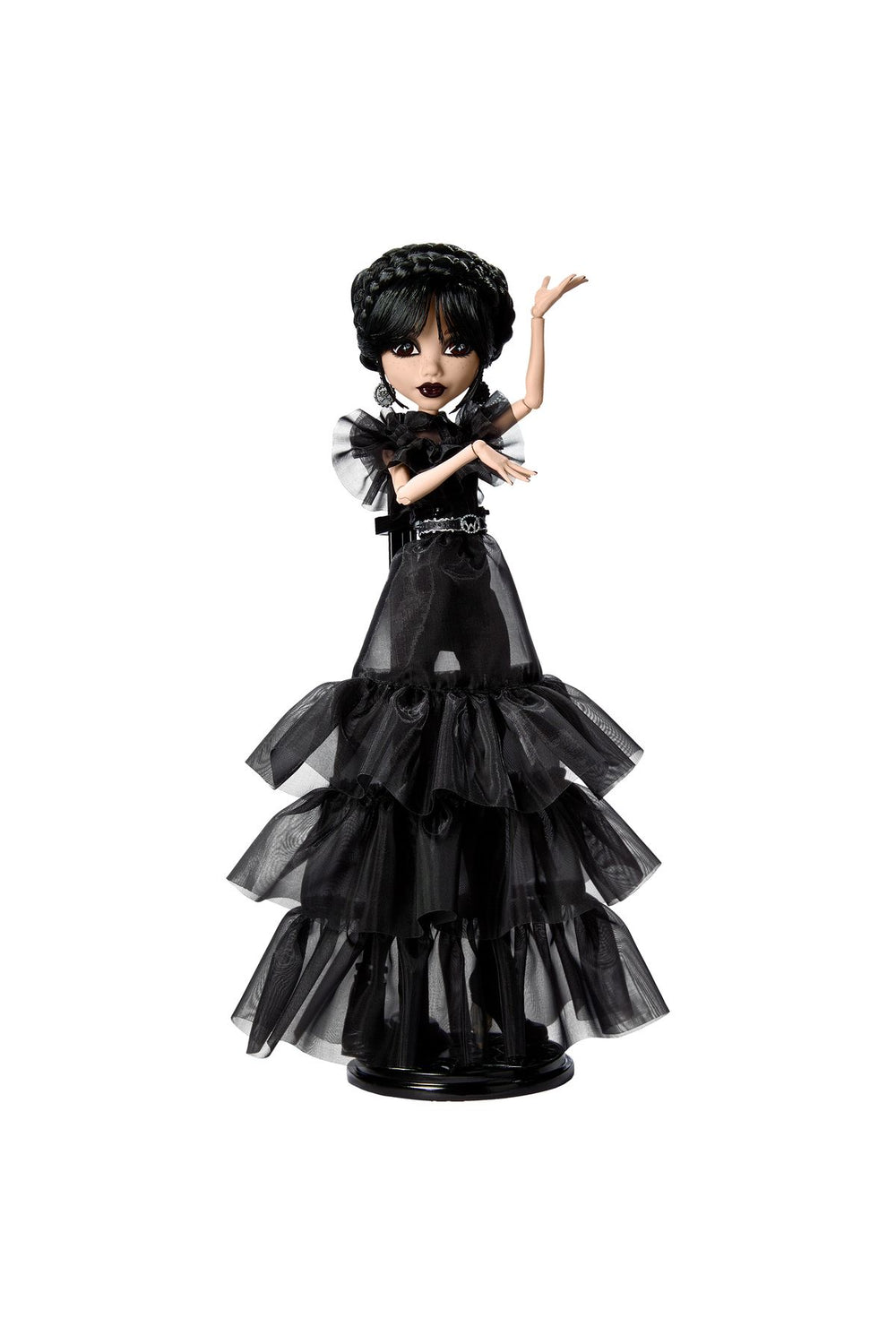 X Wednesday Rave'n Dress Wednesday Doll                           