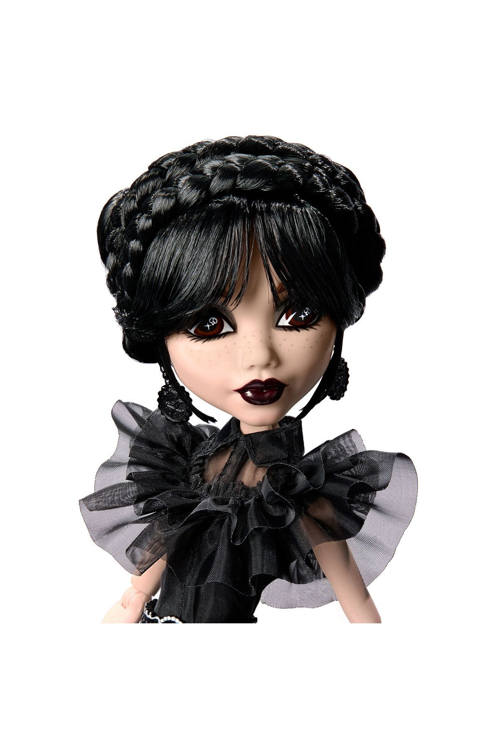 X Wednesday Rave'n Dress Wednesday Doll                           