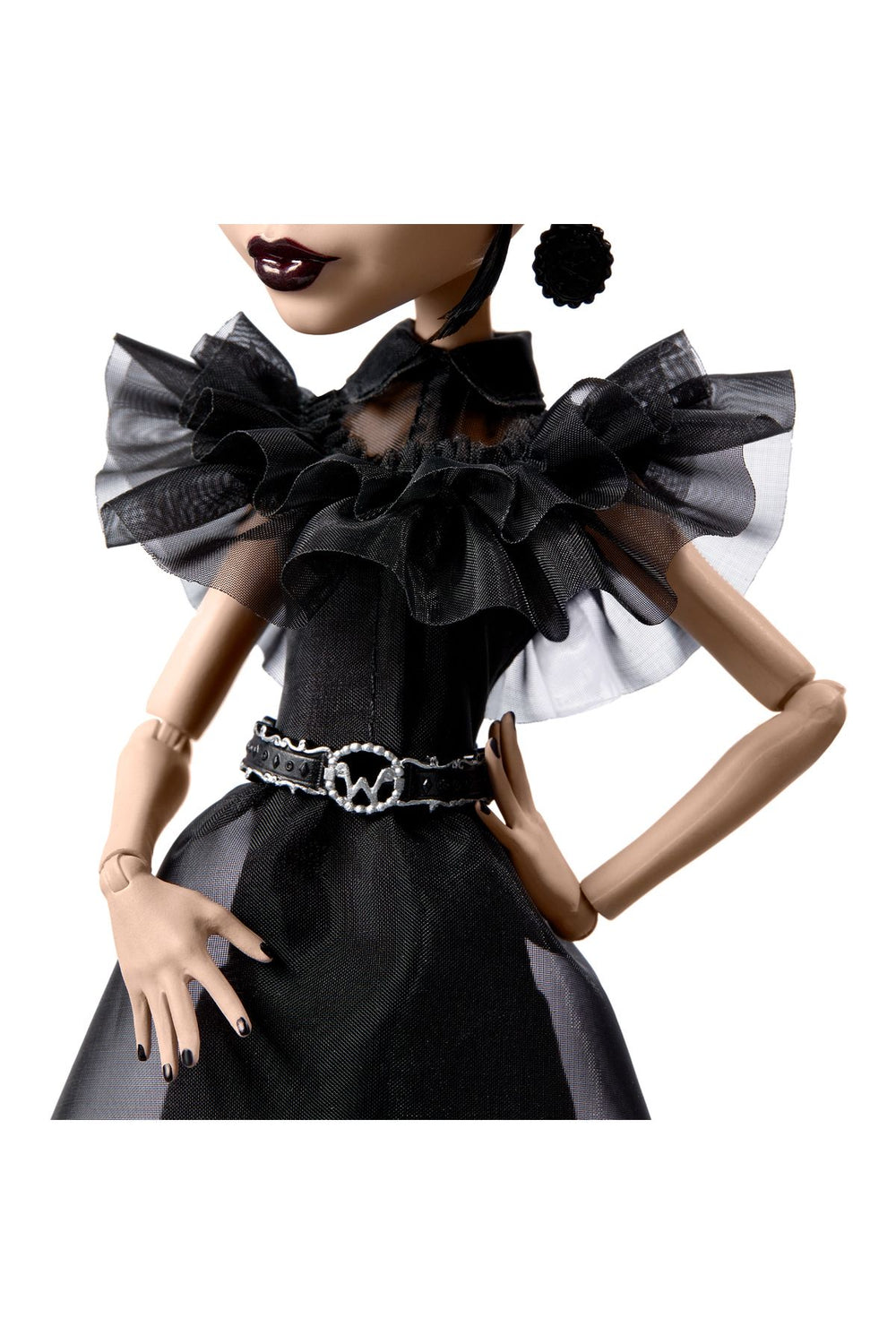 X Wednesday Rave'n Dress Wednesday Doll                           