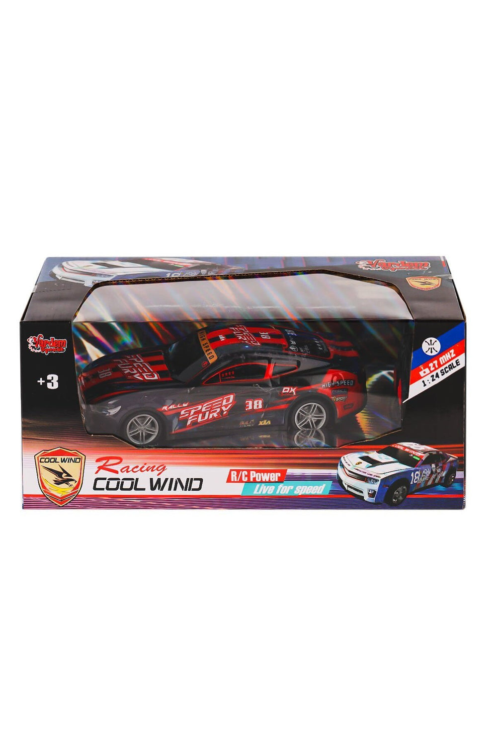 XLX-698-18-30-38 Kumandalı Cool Wind Araba 1:24