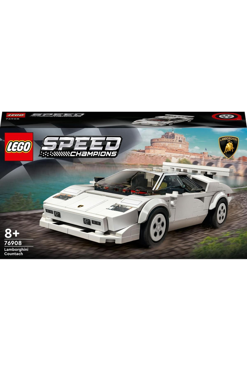 ysfx Champions 76908 Lamborghini Countach 262 Parça Life Sell 721051