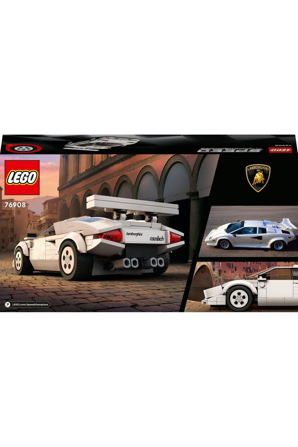 ysfx Champions 76908 Lamborghini Countach 262 Parça Life Sell 721051
