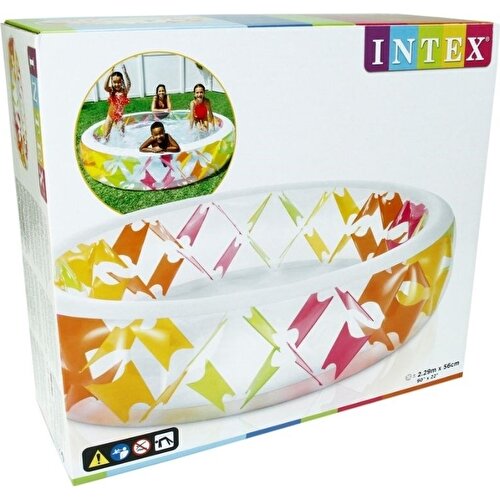 Intex Yumuşak Taban Şeffaf Havuz 229x56CM