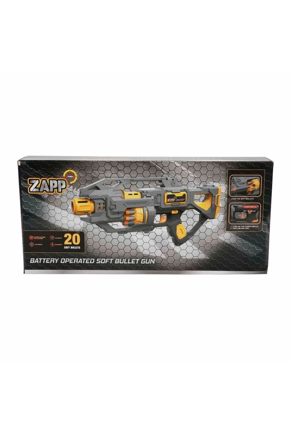 Zc7139 Sünger Atan Zapp Pro 20 Mermili Silah