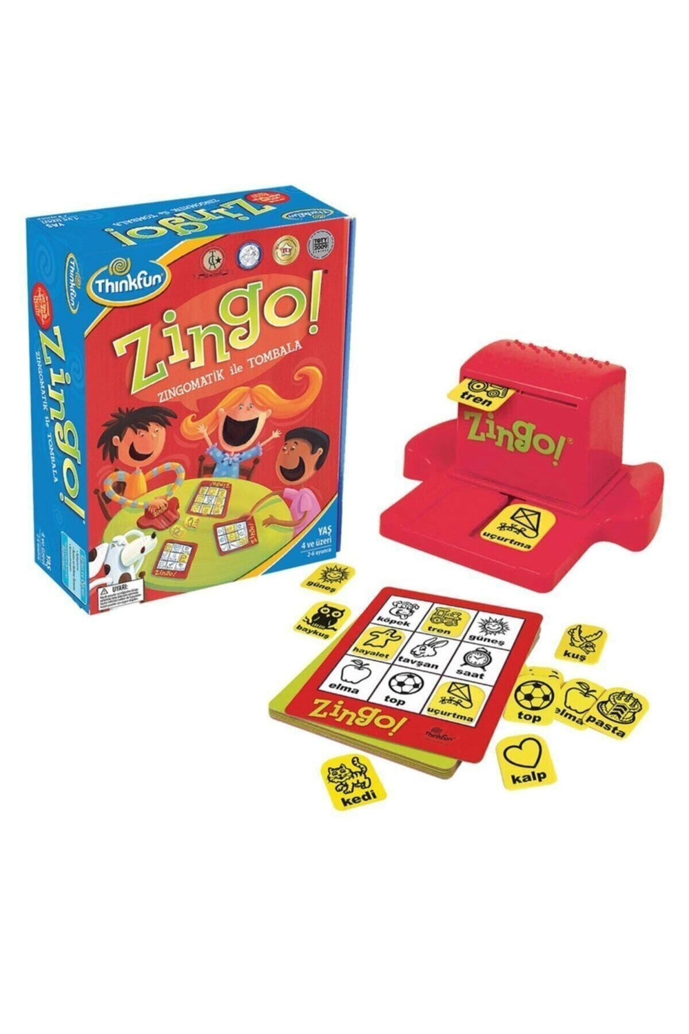 Zingo Türkçe Eğitici Tombala Akıl Zeka Oyunu